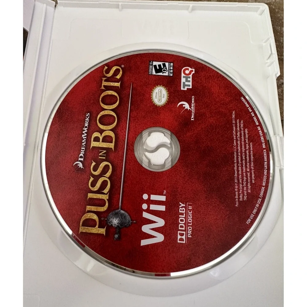Puss in Boots (Wii, 2011) With Manuel